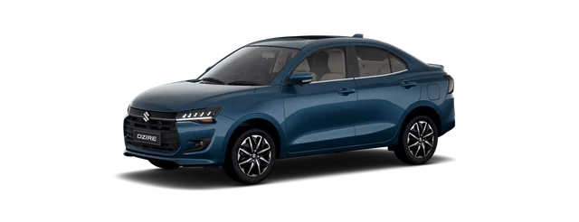 Maruti Suzuki Dzire in Alluring Blue
