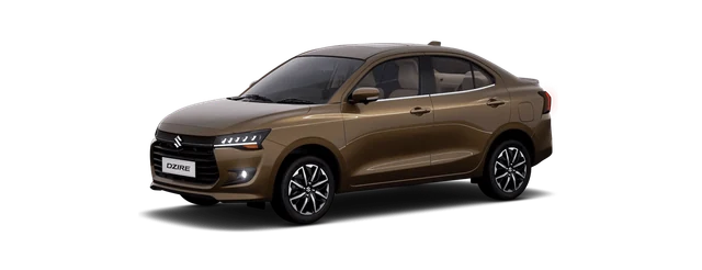 Maruti Suzuki Dzire in Nutmeg Brown