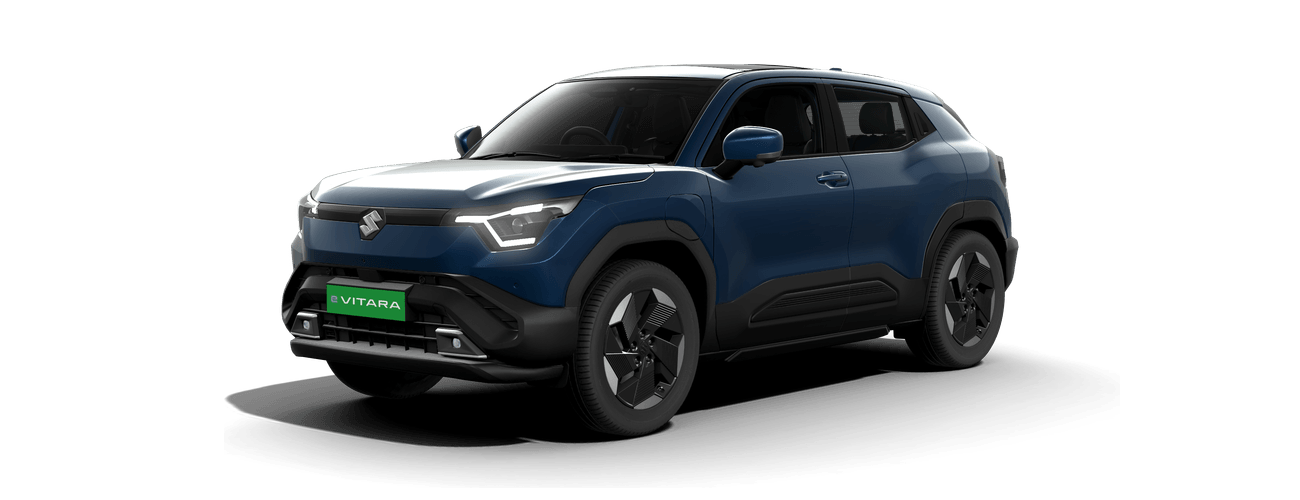 Maruti Suzuki e Vitara in Celestial Blue