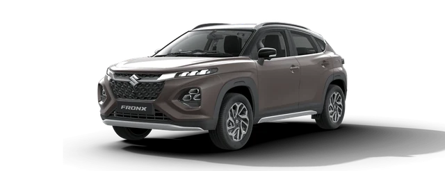 Maruti Suzuki Fronx in Earthen Brown with Bluish Black Roof