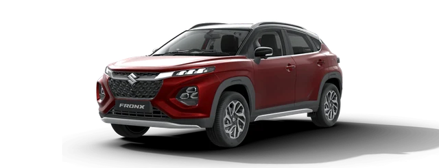 Maruti Suzuki Fronx in Opulent Red + Black