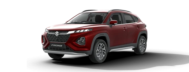 Maruti Suzuki Fronx in Opulent Red