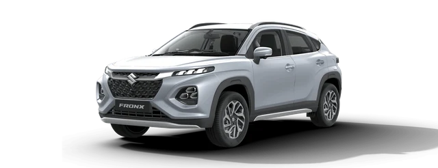Maruti Suzuki Fronx in Splendid Silver