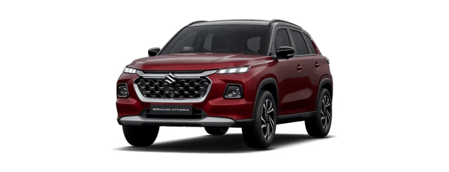 Maruti Suzuki Grand Vitara in Opulent Red + Black