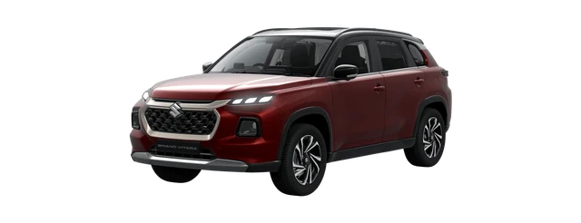 Maruti Suzuki Grand Vitara in Opulent Red + Black