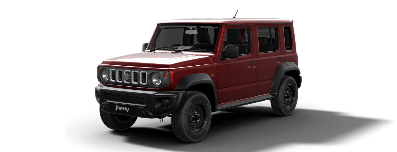 Maruti Suzuki Jimny in Sizzling Red