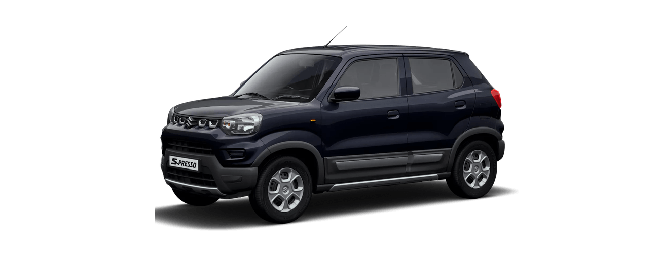 Maruti Suzuki S-Presso in Bluish Black