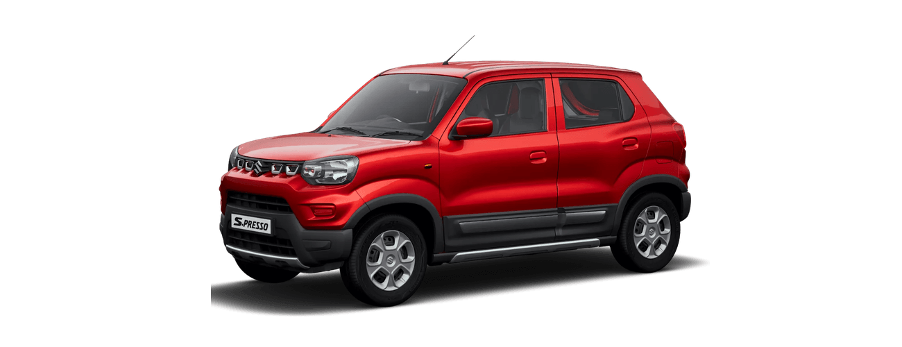 Maruti Suzuki S-Presso in Solid Fire Red