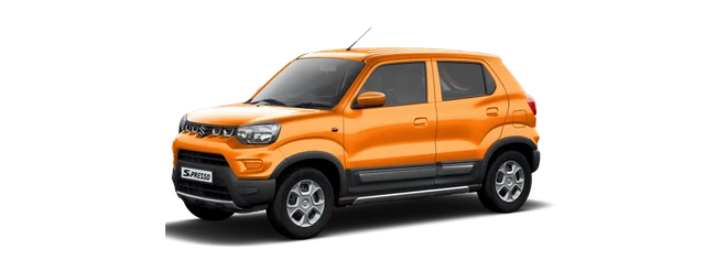 Maruti Suzuki S-Presso in Solid Sizzle Orange