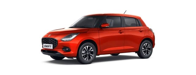Maruti Suzuki Swift in Novel Orange