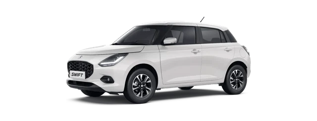 Maruti Suzuki Swift in Pearl Arctic White