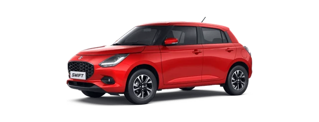 Maruti Suzuki Swift in Sizzling Red