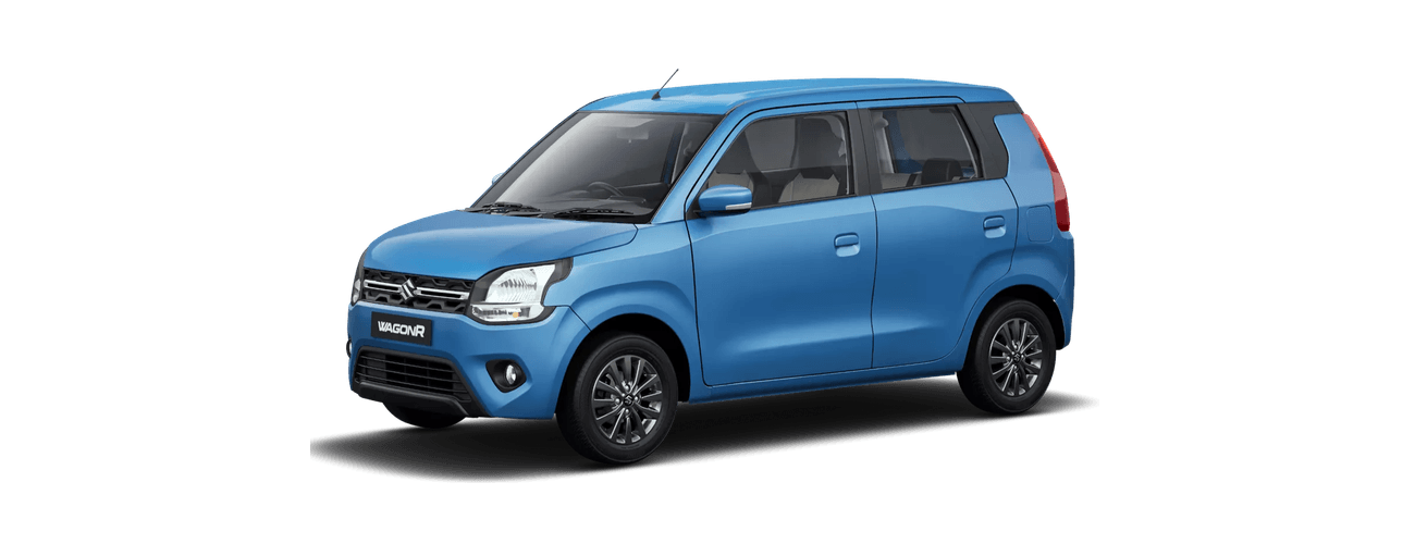Maruti Suzuki Wagon R in Pearl Metallic Poolside Blue