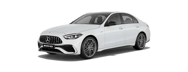 Mercedes-Benz AMG C 43 in MANUFAKTUR Opalite White Bright