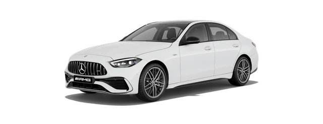 Mercedes-Benz AMG C 43 in Polar White