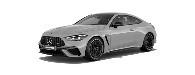 Mercedes-Benz AMG CLE 53 Coupe in MANUFAKTUR Alpine Grey Solid