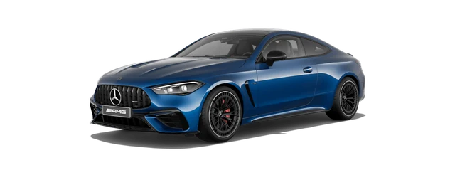 Mercedes-Benz AMG CLE 53 Coupe in Spectral Blue