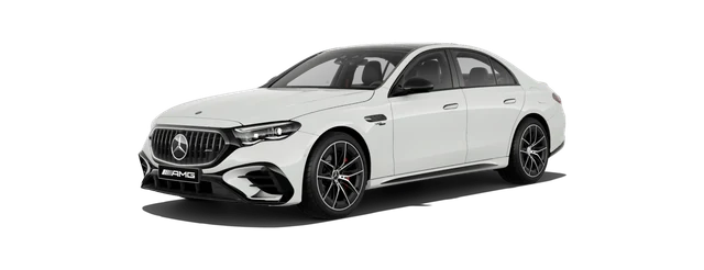Mercedes-Benz AMG E 53 in Polar White