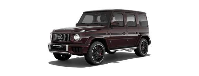 Mercedes-Benz AMG G 63 in MANUFAKTUR Rubellite Red Metallic