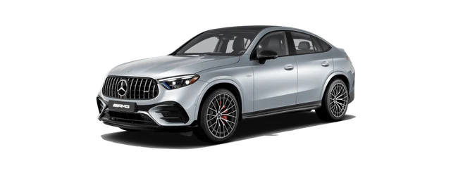 Mercedes-Benz AMG GLC 43 Coupe in High-tech Silver