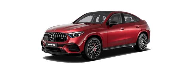 Mercedes-Benz AMG GLC 43 Coupe in MANUFAKTUR Patagonia Red
