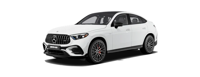 Mercedes-Benz AMG GLC 43 Coupe in Polar White