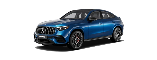 Mercedes-Benz AMG GLC 43 Coupe in Spectral Blue