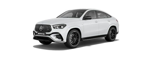 Mercedes-Benz AMG GLE 53 Coupe in MANUFAKTUR Opalite White Bright