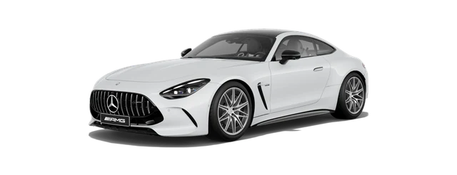 Mercedes-Benz AMG GT Coupe in MANUFAKTUR Opalite White Bright
