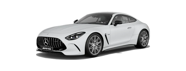 Mercedes-Benz AMG GT Coupe in MANUFAKTUR Opalite White Magno
