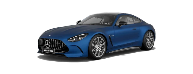 Mercedes-Benz AMG GT Coupe in MANUFAKTUR Spectral Blue Magno
