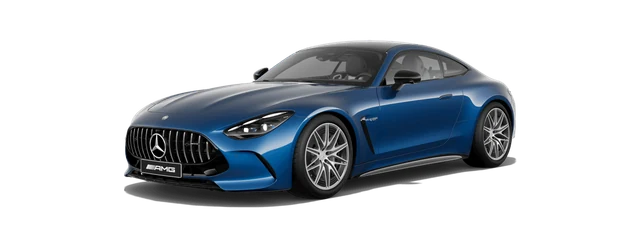 Mercedes-Benz AMG GT Coupe in Spectral Blue