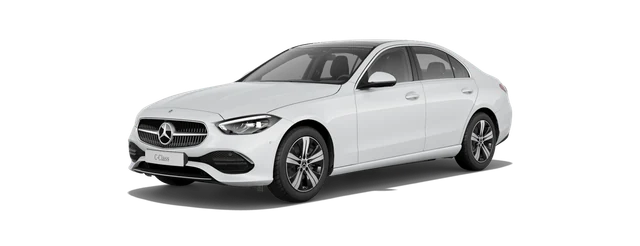 Mercedes-Benz C-Class in MANUFAKTUR Opalite White Bright
