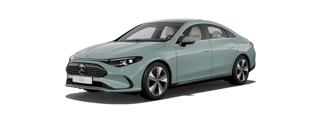 Mercedes-Benz CLA in Aqua Mint
