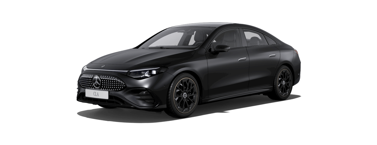 Mercedes-Benz CLA in MANUFAKTUR Cosmos Black Magno