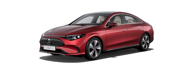 Mercedes-Benz CLA in MANUFAKTUR Patagonia Red