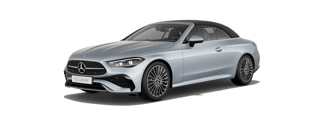 Mercedes-Benz CLE Cabriolet in High-tech Silver