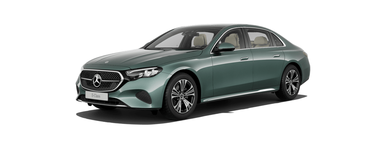 Mercedes-Benz E-Class in Verde Silver