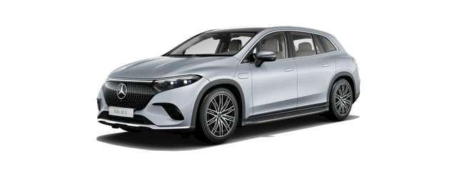 Mercedes-Benz EQS SUV in High-tech Silver