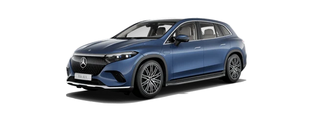 Mercedes-Benz EQS SUV in Sodalite Blue