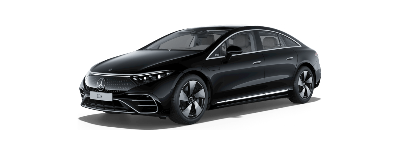 Mercedes-Benz EQS in Obsidian Black