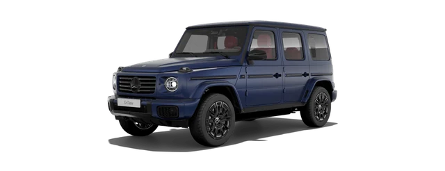 Mercedes-Benz G-Class Electric in MANUFAKTUR Brilliant Blue Magno