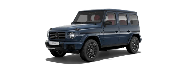 Mercedes-Benz G-Class Electric in MANUFAKTUR Dark Blue Non-metallic