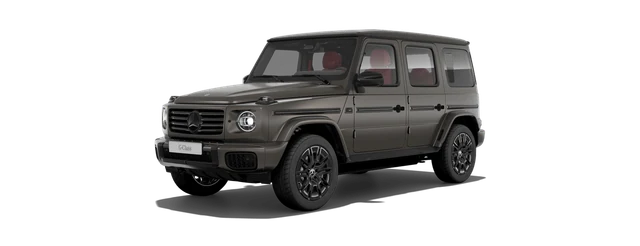 Mercedes-Benz G-Class Electric in MANUFAKTUR Monza Grey Magno