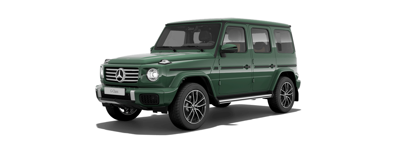 Mercedes-Benz G-Class in MANUFAKTUR Deep Green Non-metallic