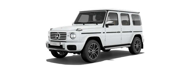 Mercedes-Benz G-Class in MANUFAKTUR Opalite White Bright