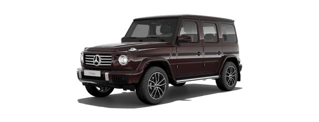 Mercedes-Benz G-Class in MANUFAKTUR Rubellite Red Metallic