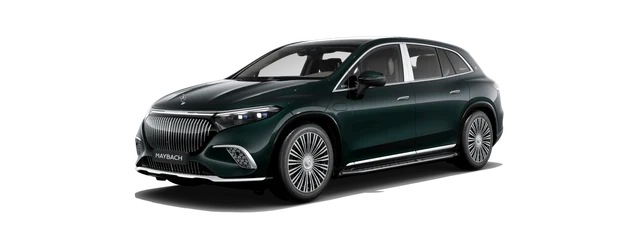 Mercedes-Benz Maybach EQS SUV in Emerald Green
