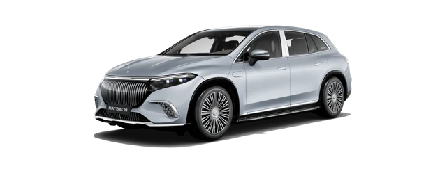 Mercedes-Benz Maybach EQS SUV in High-tech Silver