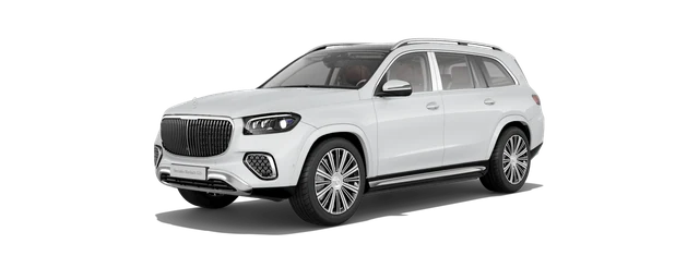 Mercedes-Benz Maybach GLS in MANUFAKTUR Opalite White Bright